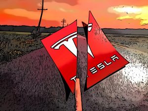 Splitsing aandelen Tesla
